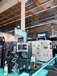 AM Technologies' booth.