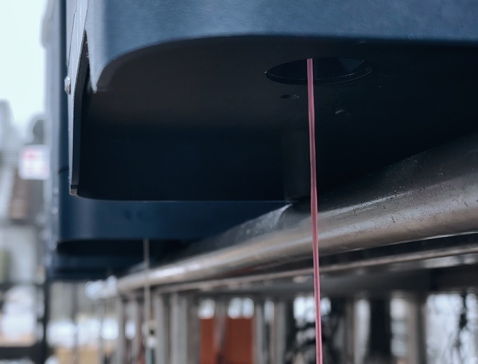 Timeplast's stable extrusion of biodegradable filament on their Filament Maker TWO production setup