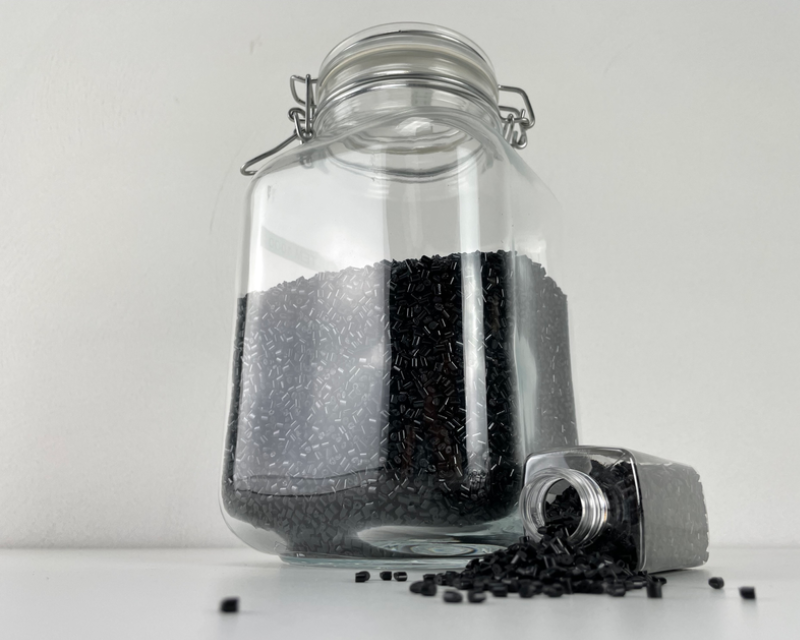 Black Plastic Pellets