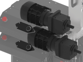 GP20 Plastic Shredder - Motor