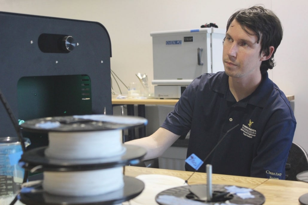 Embry Riddle using 3devo Filament Maker