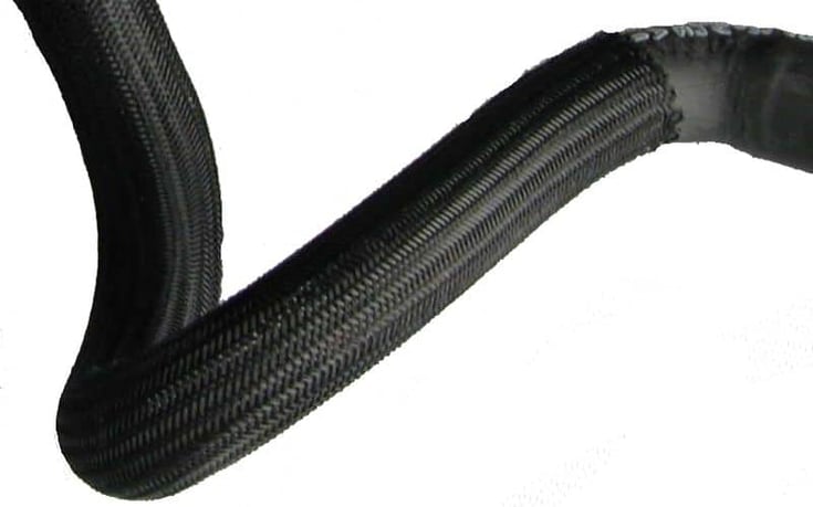 Expandable braided sleeving Polyphenylene sulphate pps