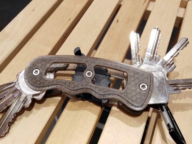 Knife Shaped Key Holder 3D print