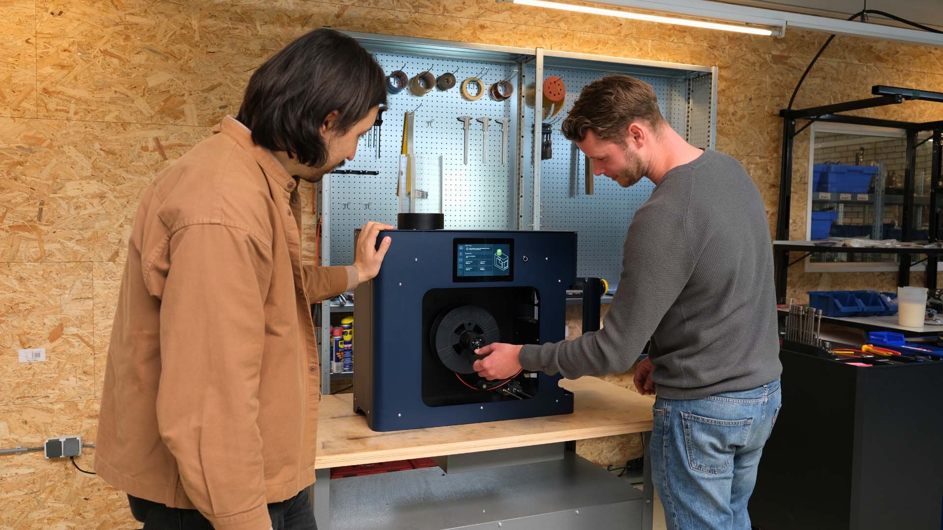 Industrial Engineers using the Filament Maker TWO