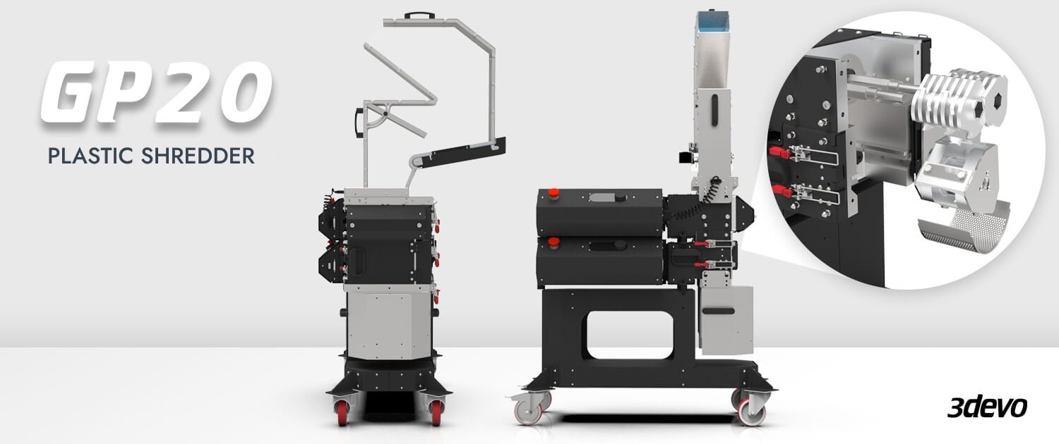 GP20 Plastic Shredder video