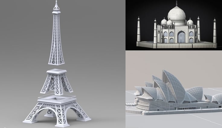 Optimized-eiffel tower buldings