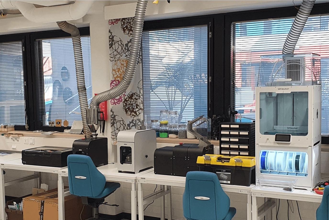 Lapland University using 3devo's Filament Extruder