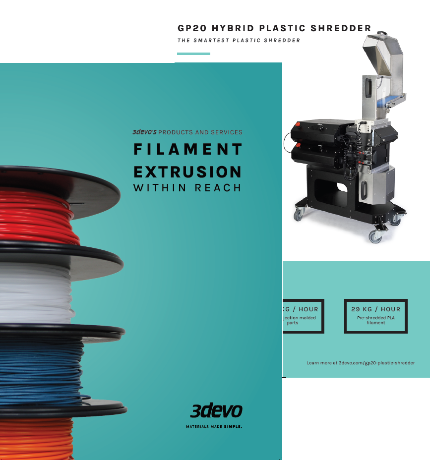 A whitepaper about filament extrustion and recycler